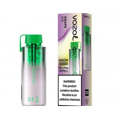 Vozol Neon 10000 Grape İce(Üzüm ve Buz) Vozol Neon 10000 Grape İce(Üzüm ve Buz)