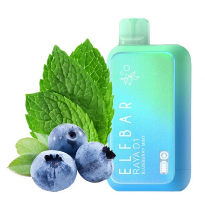 Elfbar D1 13000 Blueberry Mint Elfbar D1 13000 Blueberry Mint
