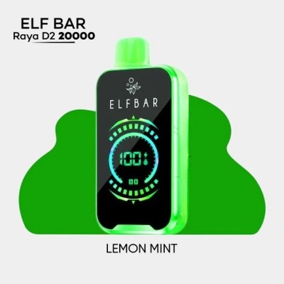 Elf Bar 20000 Puff Lemon Mint Elf Bar 20000 Puff Lemon Mint