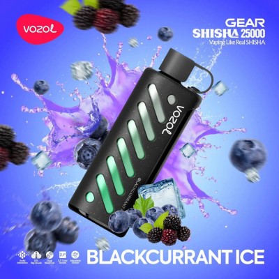 Vozol Gear 25000 Blackcurrant Ice Vozol Gear 25000 Blackcurrant Ice