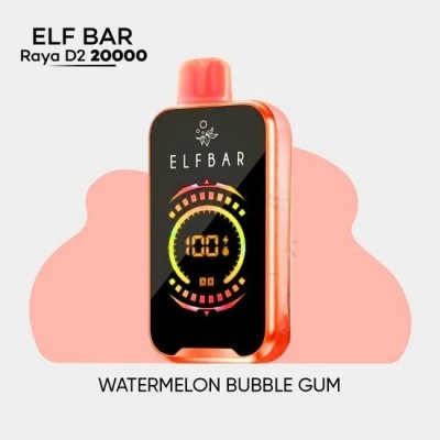 Elf Bar 20000 Puff Watermelon Bubble Gum Elf Bar 20000 Puff Watermelon Bubble Gum